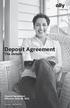 Deposit Agreement. The Details. Deposit Agreement. Effective June 18, Ally Bank Member FDIC