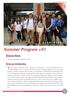 The The program consists four courses: Banking Law, Investment Law, Law of Financial Derivatives and. Summer Program +S1. 1page.