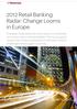 2012 Retail Banking Radar: Change Looms in Europe