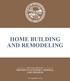 HOME BUILDING AND REMODELING