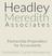 Headley. Meredith. A ssociates. Partnership Proposition for Accountants. Embedded Capital Allowances