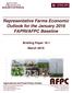 AFPC. Representative Farms Economic Outlook for the January 2016 FAPRI/AFPC Baseline. Briefing Paper 16-1 March 2016
