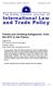 The Estey Centre Journal of. International Law. and Trade Policy. Textile and Clothing Safeguards: from the ATC to the Future