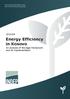 Energy Efficiency in Kosovo