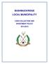 BUSHBUCKRIDGE LOCAL MUNICIPALITY CASH COLLECTION AND INVESTMENT POLICY 2014/2015