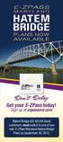 Get your E-ZPass today!