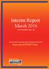Interim Report March For the Period Ended 31 March 2016