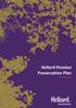 Hollard Pension Preservation Plan. Information Document. Page 1. Hollard Linked Endowment Information Document July 2015