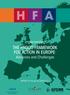 H F A. Implementing. the Hyogo Framework for Action in Europe: Advances and Challenges
