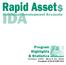 Rapid Asset$ IDA. Individual Development Accounts. Program Highlights & Statistics October March 31, 2001 A program of Good Faith Fund