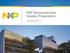 NXP Semiconductors Investor Presentation. January 2013