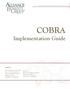 COBRA Implementation Guide