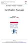 Certification Package