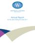 WAM Research Limited (WAX) ABN Annual Report. for the year ending 30 June 2011