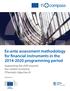 Ex-ante assessment methodology for financial instruments in the programming period