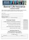 Banner Life Insurance Licensing Checklist