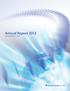 Annual Report 2012 Year ended May 31, 2012