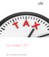 Tax in Budget A. Salam Jan & Co. Chartered Accountants a member of AFFILICA International - UK