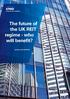 The future of the UK REIT regime - who will benefit? kpmg.co.uk/realestate