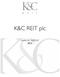 K&C REIT R&A cover 07/12/ :33 Page 1 K&C REIT plc ANNUAL REPORT 2015