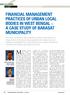 FINANCIAL MANAGEMENT PRACTICES OF URBAN LOCAL BODIES IN WEST BENGAL A CASE STUDY OF BARASAT MUNICIPALITY