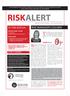 RISKALERT SPECIAL POLICY EDITION JULY 2015 NO 3/2015