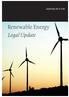 Renewable Energy Legal Update