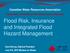 Flood Risk, Insurance and Integrated Flood Hazard Management
