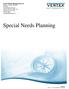 Special Needs Planning