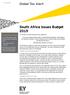 South Africa issues Budget 2015
