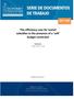 SDT 447. The efficiency case for transit subsidies in the presence of a soft budget constraint. Autores: Andrés Gómez-Lobo