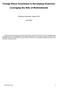 Foreign Direct Investment in Developing Countries: Leveraging the Role of Multinationals
