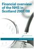 Financial overview of the NHS in Scotland 2007/08