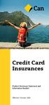 Credit Card Insurances