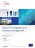 Report on budgetary and financial management