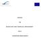 REPORT BUDGETARY AND FINANCIAL MANAGEMENT EUROPEAN GNSS AGENCY