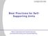 Best Practices for Self- Supporting Units. Office of Business and Financial Services University Accounting and Financial Reporting
