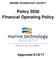 Policy 2030 Financial Operating Policy