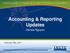 Accounting & Reporting Updates