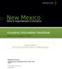 New Mexico. Licensing Information Handbook. Office of Superintendent of Insurance. Effective as of October 1, 2018