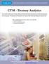 CTM - Treasury Analytics