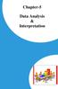 Chapter-5. Data Analysis & Interpretation