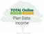 TOTAL Online. Plan Data: Income. moneytree.com Toll free