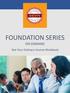 FOUNDATION SERIES ON DEMAND. Not Your Ordinary Income Workbook