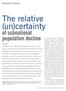 The relative (un)certainty