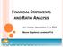 FINANCIAL STATEMENTS AND RATIO ANALYSIS. Jeff Goolsby, Shareholder, CPA, MSA. Moore Stephens Lovelace, P.A.