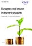 European real estate investment structures