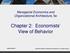Chapter 2: Economists View of Behavior