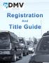 Registration and Title Guide