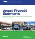 Annual Financial Statements TRANSPORTATION DISTRIC T COMMISSION OF HAMPTON ROADS
